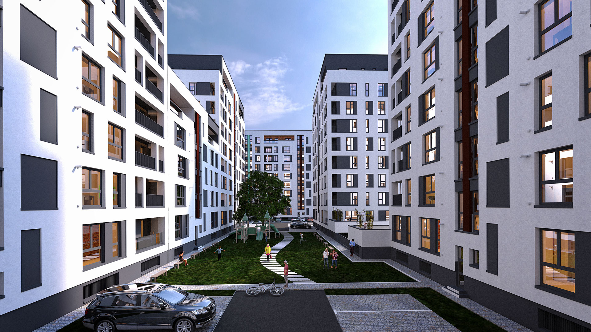 Apartamente Floresti Stadiu Proiect Columna Residence
